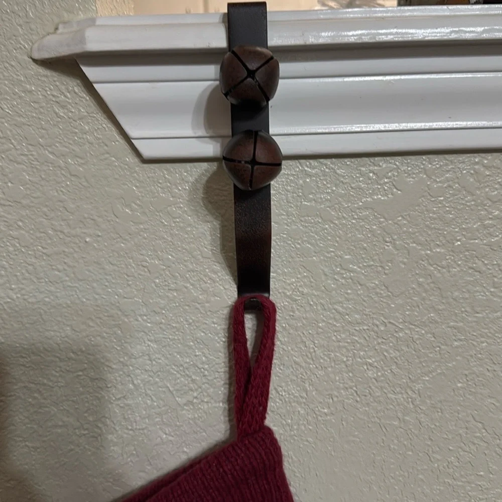 Christmas Stocking mantle hooks set of 8
